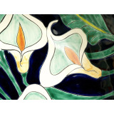 Calia - Mexikanisches Talavera Einbauwaschbecken