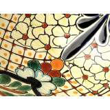 Deikun - Mexikanisches Talavera buntes Waschbecken