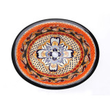 Ynes - Ovales Talavera Einbauwaschbecken