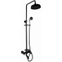 Felice Black - Messing-Brausebatterie 
