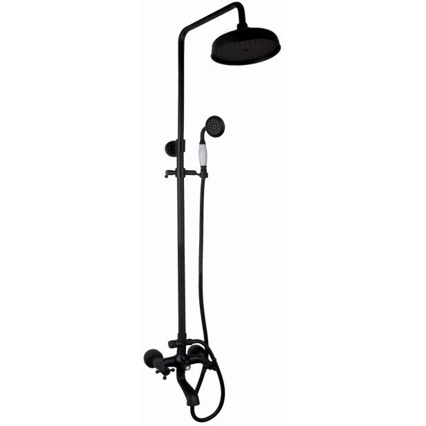Felice Black - Messing-Brausebatterie