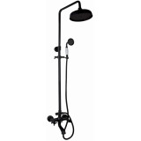 Felice Black - Messing-Brausebatterie