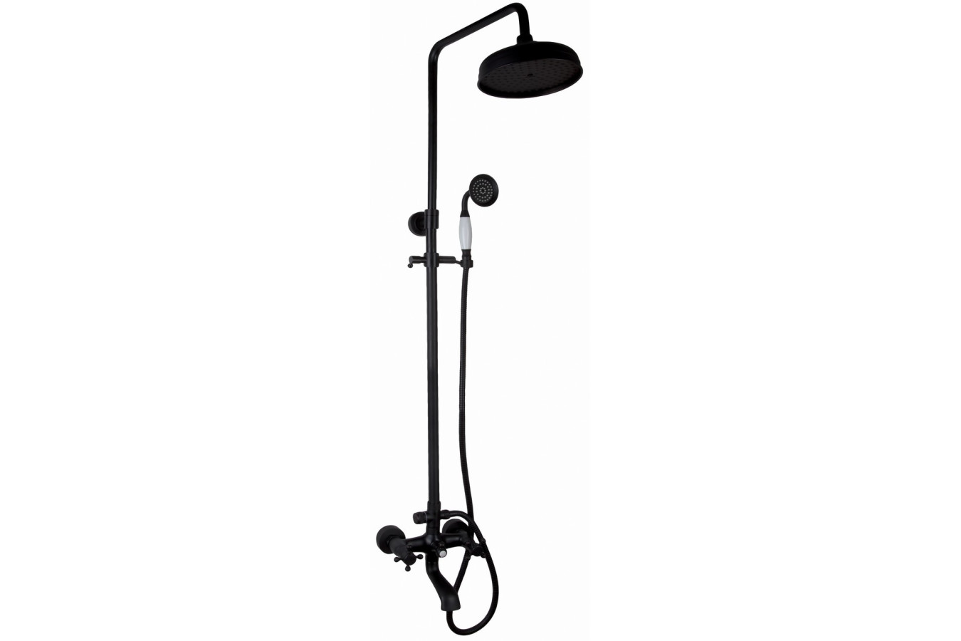 Felice Black - Messing-Brausebatterie
