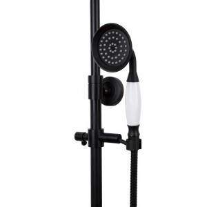 Felice Black - Messing-Brausebatterie
