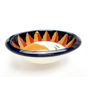 Juanita - Mexikanisches Talavera buntes Waschbecken