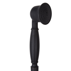 Giulietta Black - Wandmontierter Retro Wannenmischer aus Messing
