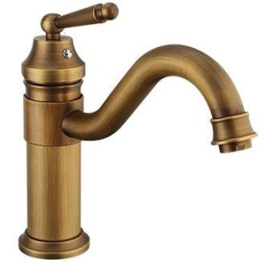 Madonna Mini - Kleiner Retro-Waschtischarmatur mit langem Auslauf