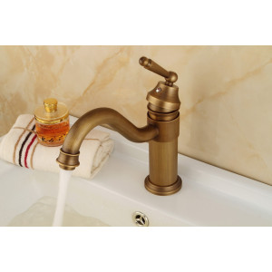 Madonna Mini - Kleiner Retro-Waschtischarmatur mit langem Auslauf