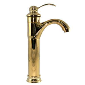 Rocco - Gold Waschbecken Wasserhahn