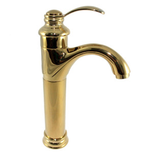 Rocco - Gold Waschbecken Wasserhahn