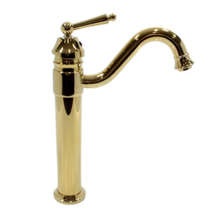 Madonna - Waschbecken Wasserhahn in goldener Farbe