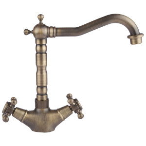 Bianca - Retro Messing Waschbecken Wasserhahn