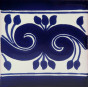 Edita - Mexikanische Talavera Fliesen in Blau 