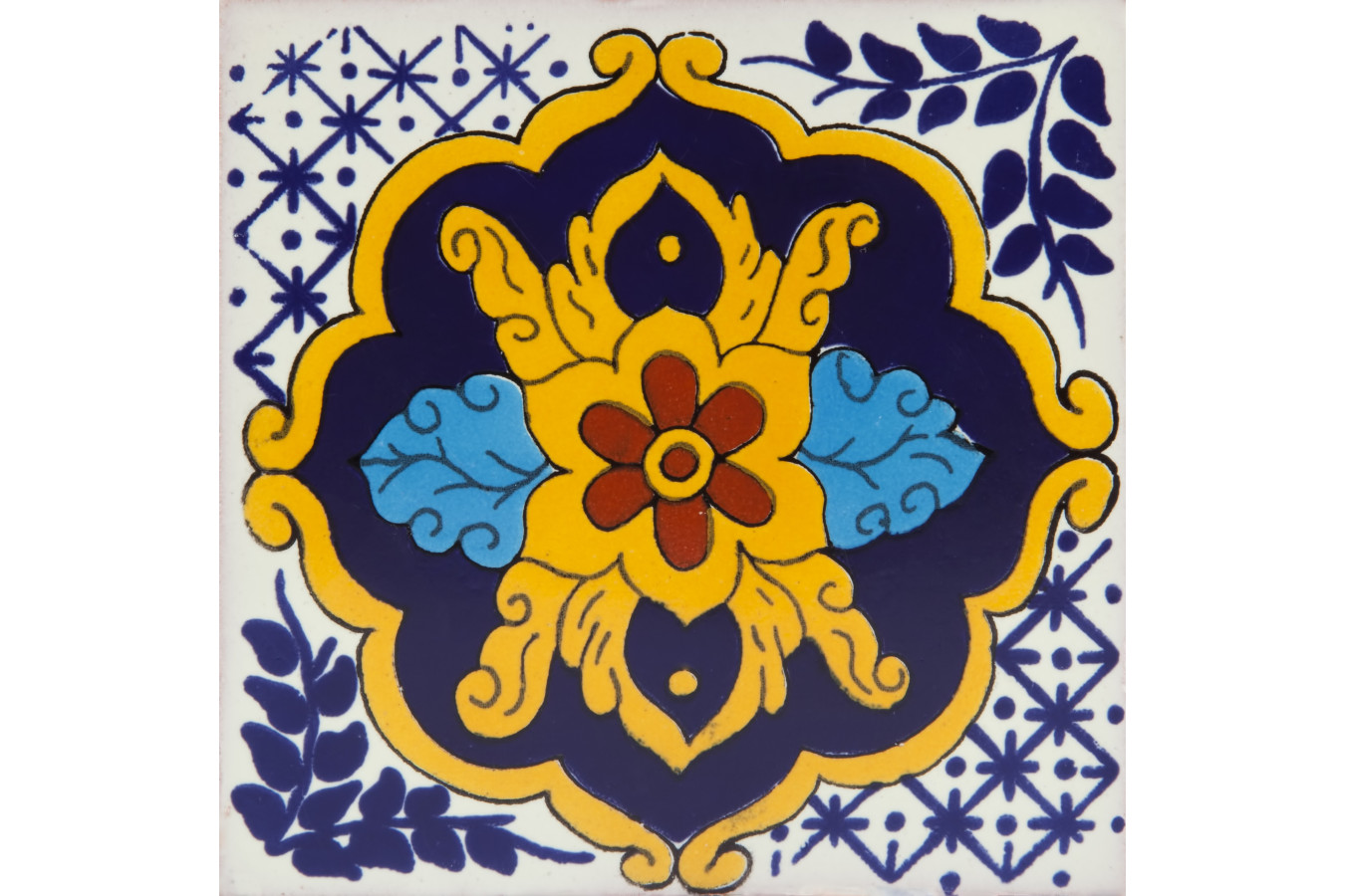 Cortina - mexikanische Kacheln Talavera