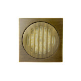 Aurelius - Retro Boden Abfluss aus Messing