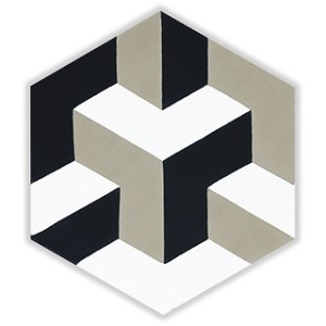 Miro - Hexagon Zementfliesen