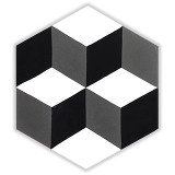Mateo - Hexagonal Zement Bodenfliesen