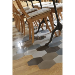 Bruno - Hexagonale Zementfliesen für Badezimmer