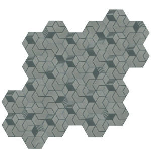 Alfredo - Hexagonale Zementfliesen für Badezimmer