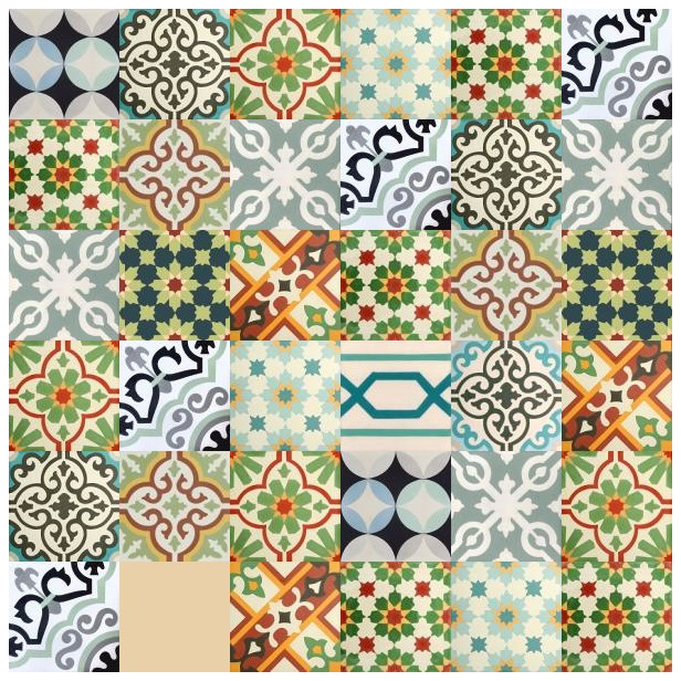 Patchwork  - Marokkanische Cement Fliesen