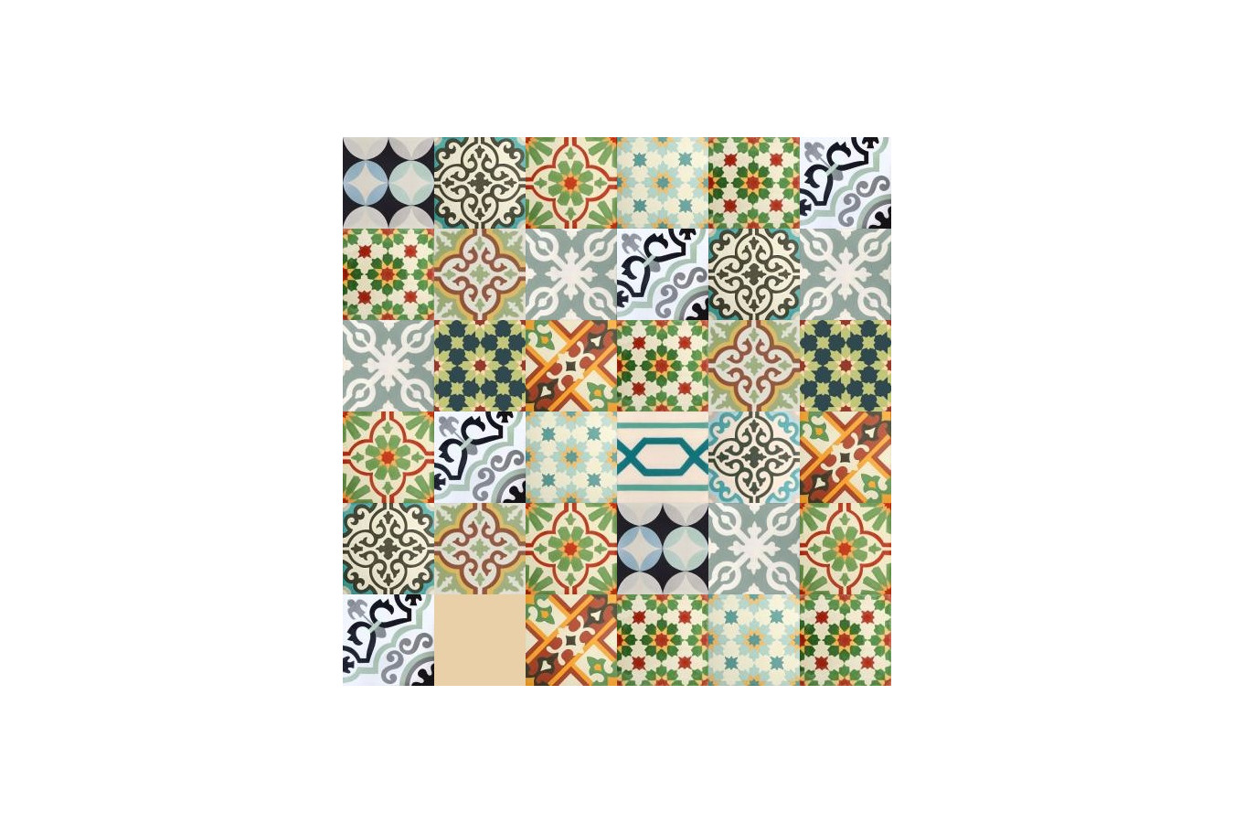 Patchwork  - Marokkanische Cement Fliesen