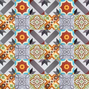 Patchwork - Patchwork Zementfliesen